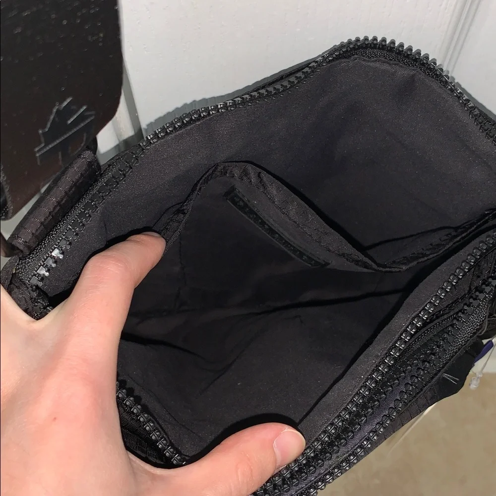 Pajar Black Nylon Crossbody